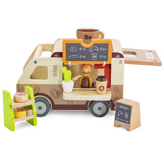 Viga Toys® Wooden Coffee Truck